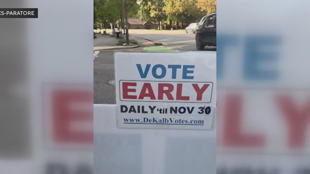 Incorrect early voting signs in Decatur raise voter concerns — St. Simons Island Community news